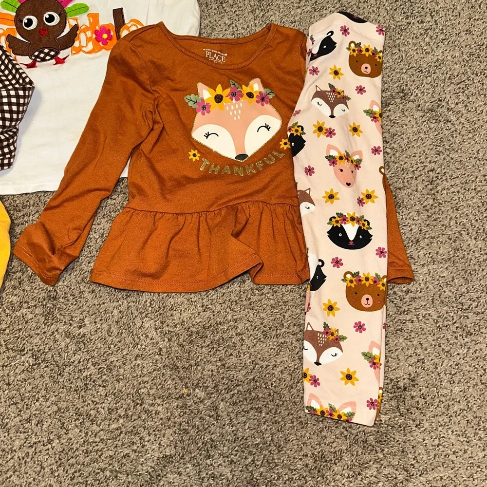 Thanksgiving outfit 3T/4 Bundle for Girls - Picture 6 of 12